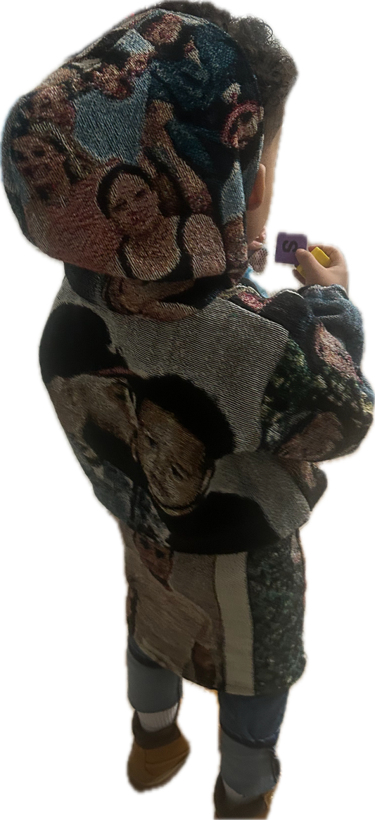 Kids tapestry hoodie