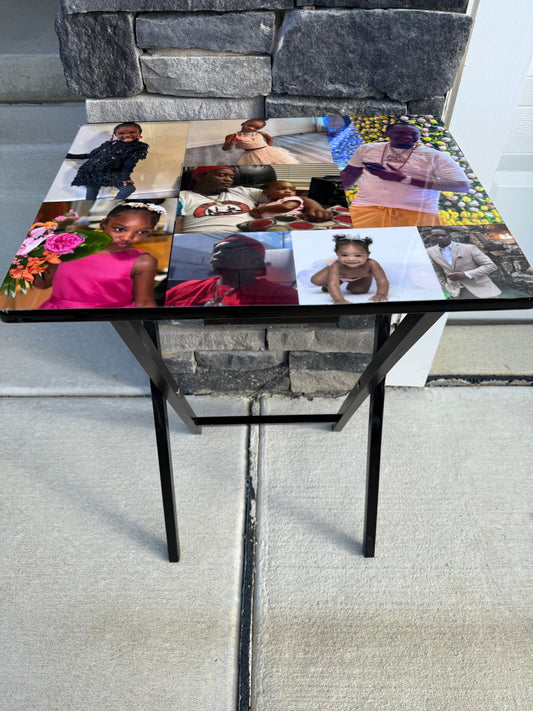 Custom tray tables